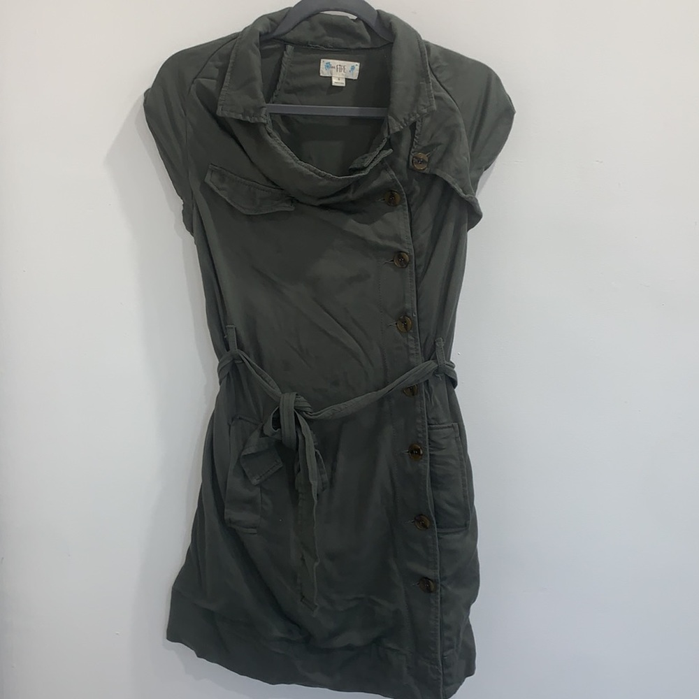 Military style dress